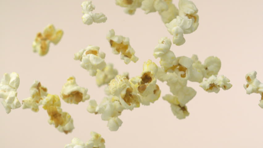 Close-up kernels of popcorn