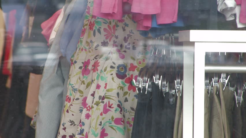 Colorful store merchandise