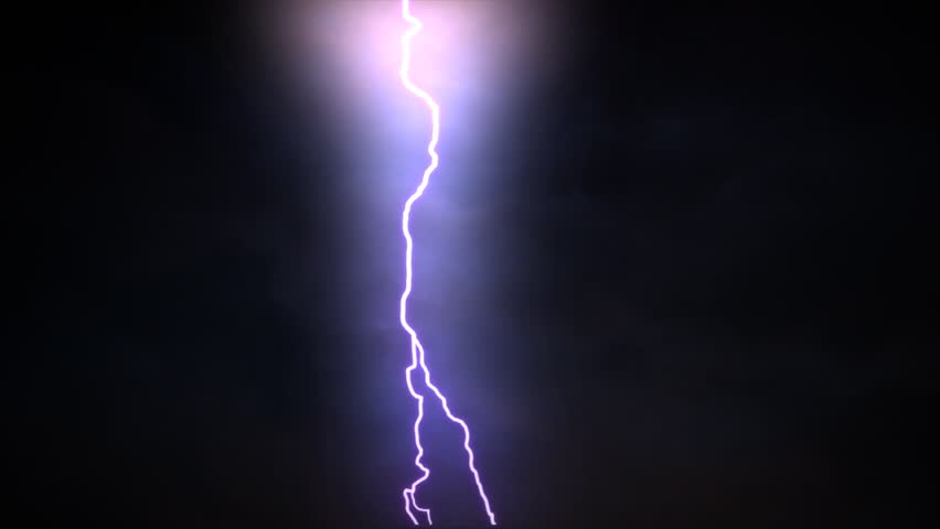 Huge lightning sequence. Seamless loop.