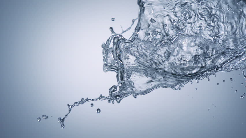 Water splash shooting with high speed camera, phantom flex.