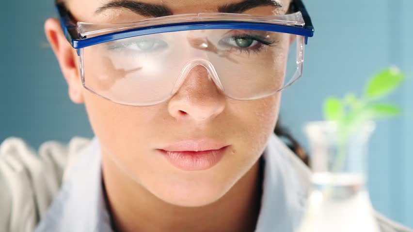 Scientist conducting research in laboratory for fossil fuel