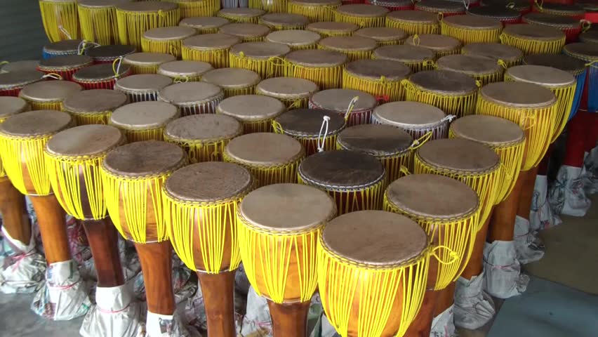 Thai long traditional drum 