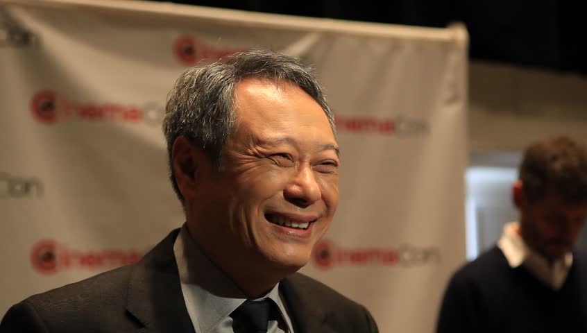 LAS VEGAS - APR 26: Ang Lee promotes 'Life Of PI' at CinemaCon, the official convention of the National Association of Theater Owners at Caesars Palace on April 26, 2012 in Las Vegas, Nevada
