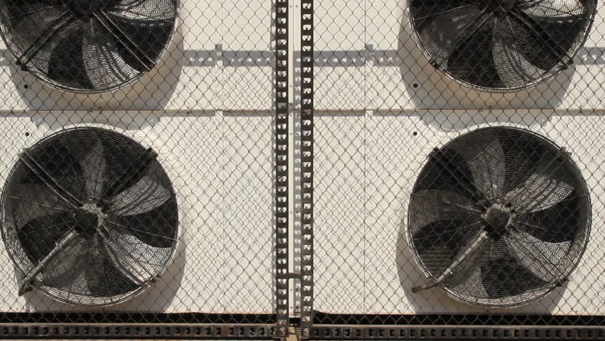 Industrial air-conditioning, fan blades