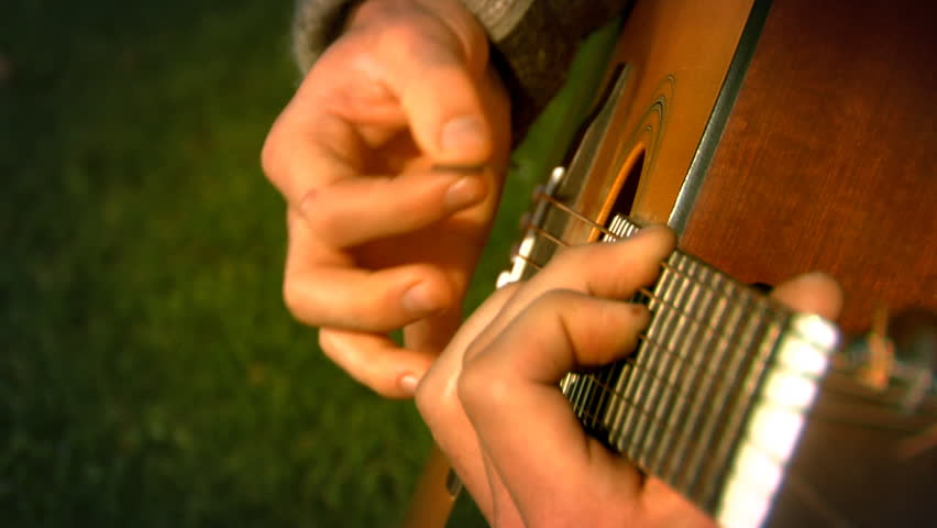 Playing Guitar