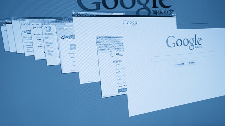 GUANGDONG, CHINA -  MARCH 26: Screen displays popular social network websites (Google, Facebook, Twitter, Youku, Sina, weibo, Tudou, Wiki, Baidu, Youtube), March 26, 2012 in Guangdong. Facebook is now closing in on 1 billion users (800 million users claim
