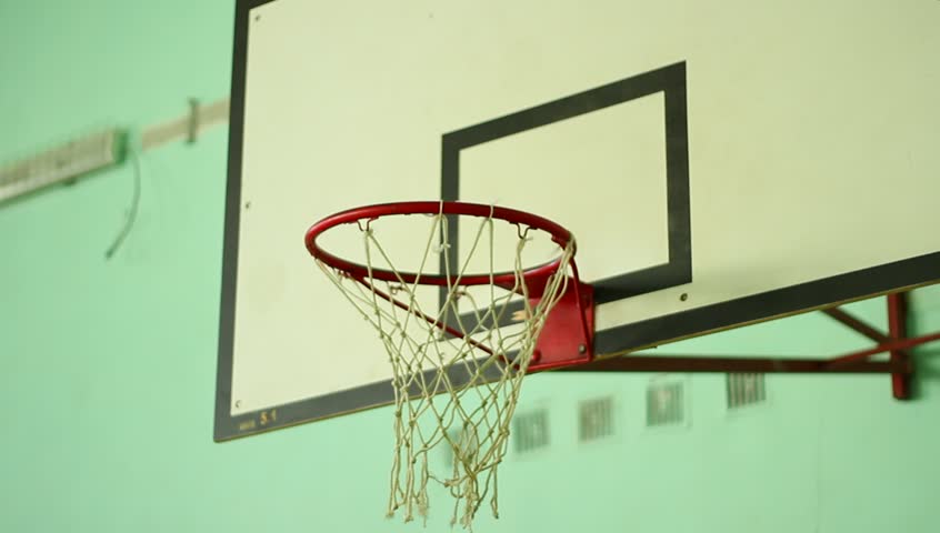 ball gets into the hoop