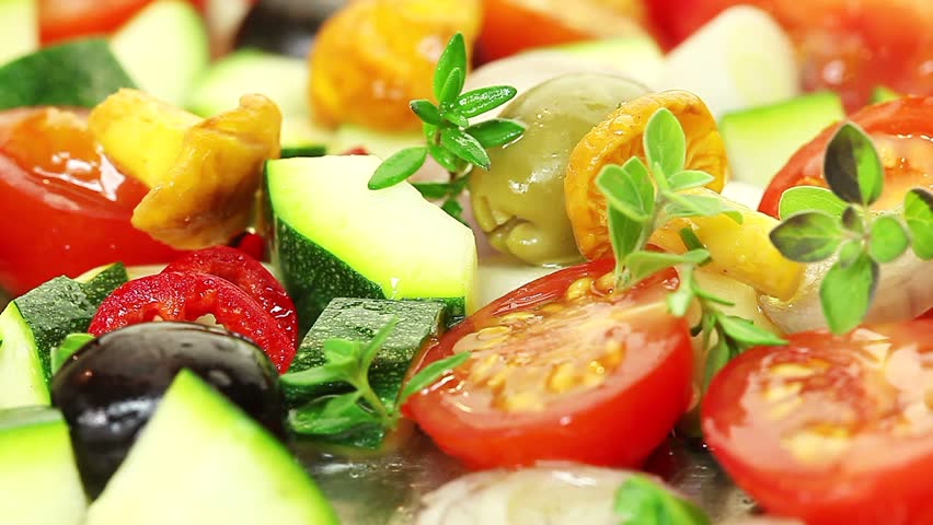 Vegetables being fried in butter