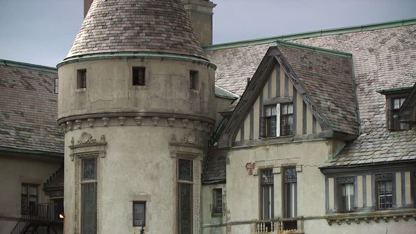 NEWPORT, RHODE ISLAND - CIRCA 2012: Carey Mansion, originally called Seaview Terrace