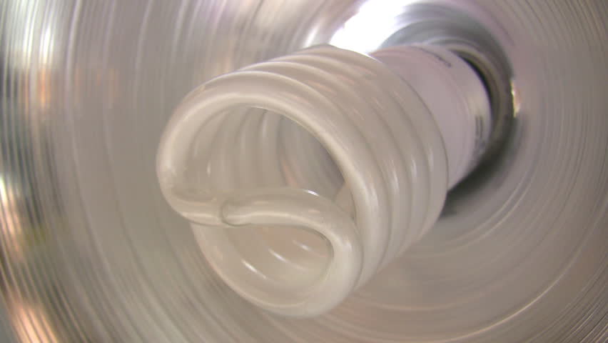 Turning compact fluorescent bulb on and off