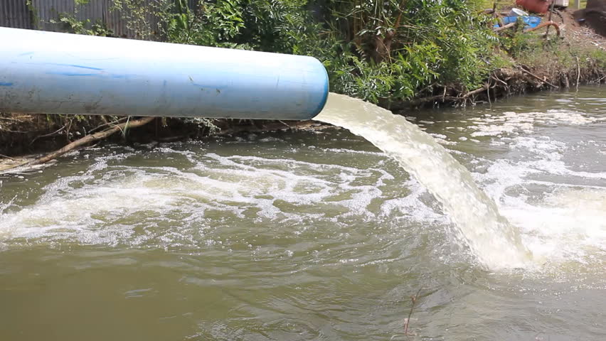 Drain into the garden