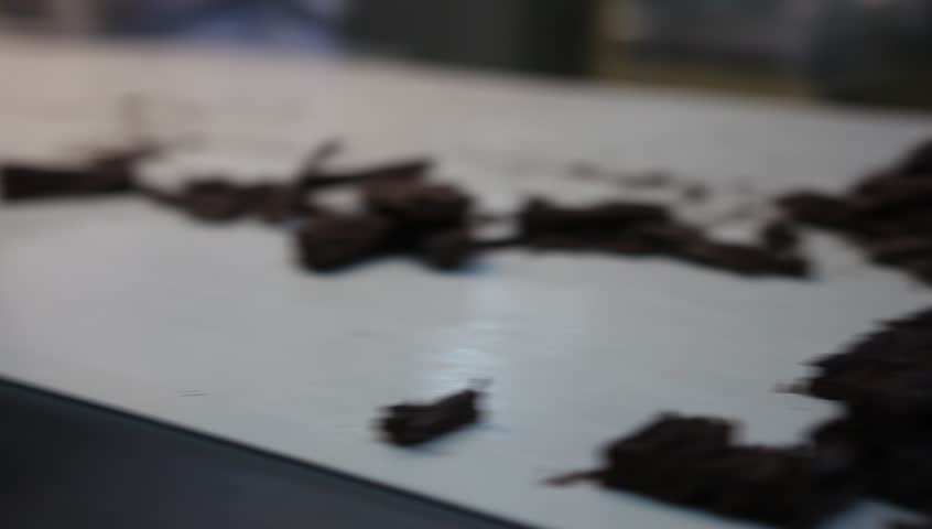 Chocolate-making factory in the "Del Turista" in San Carlos de Bariloche, Argentina