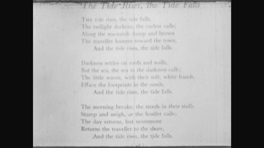 The Tide Rises Tide Falls Essay