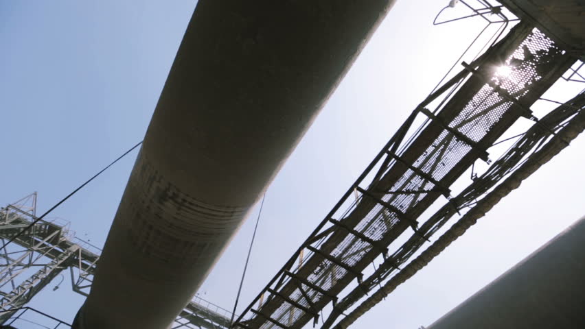 Cement production factory