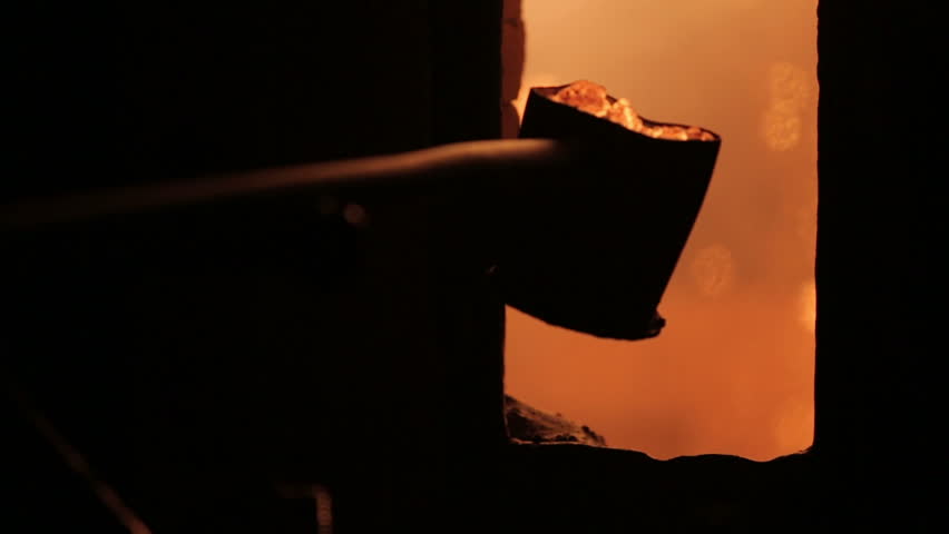 Blast furnace red-hot