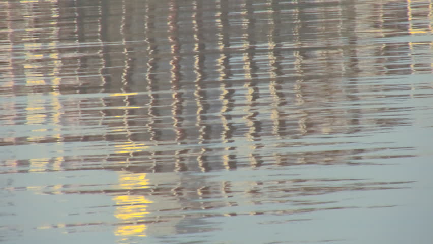 Abstraction in river reflexion.
