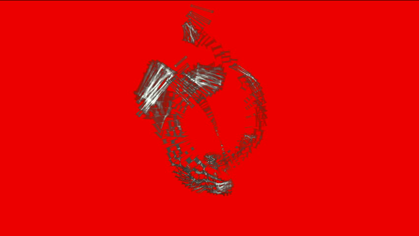 spiral roman number array,business figures background,digital Matrix,group of number.