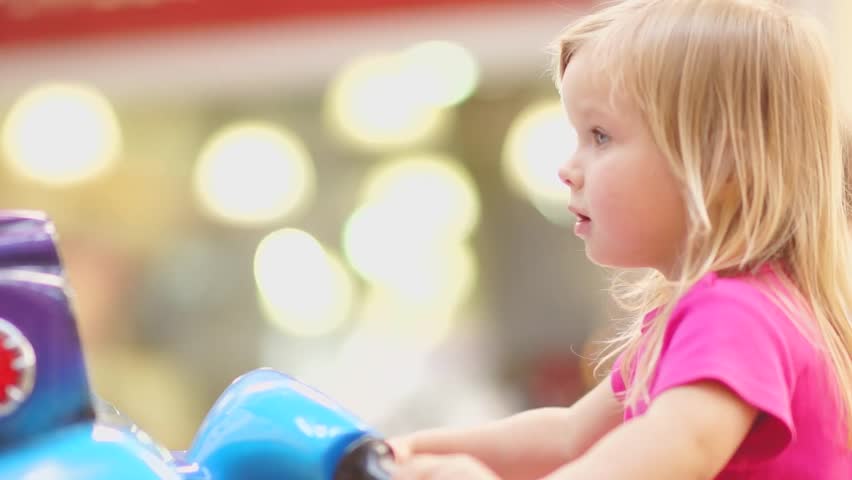 Adorable baby ride on toy motorcycle