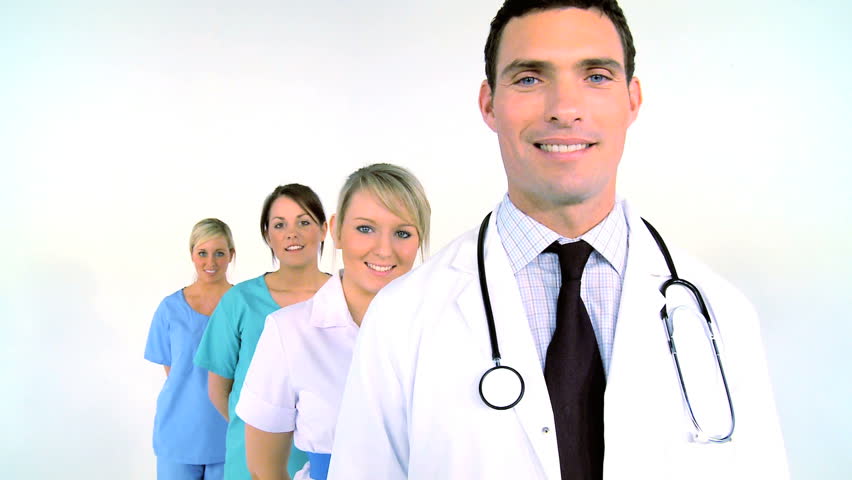 Medical & healthcare team ready to treat patients
