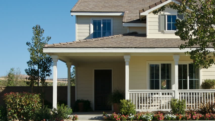 House and Foreclosure Home For Sale Sign in HD 1080