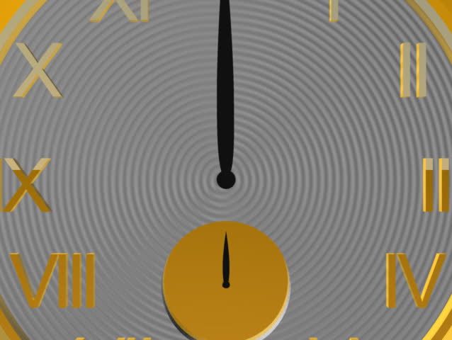 Computer-generated animation depicting a pocket watch