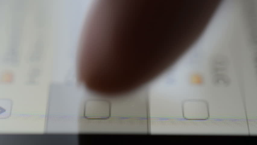 Selecting checkboxes in mailbox on a tablet pc