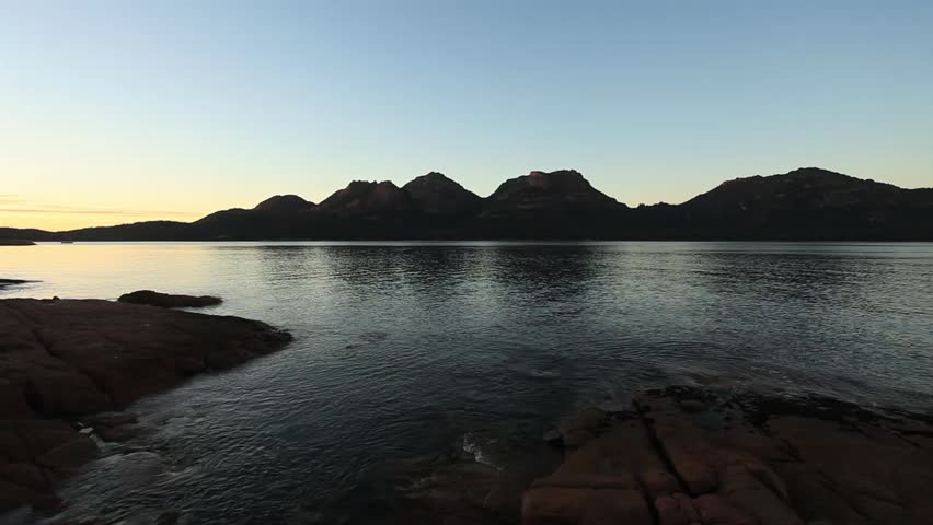 Dawn over the Hazards, Freycinet National Park, Tasmania