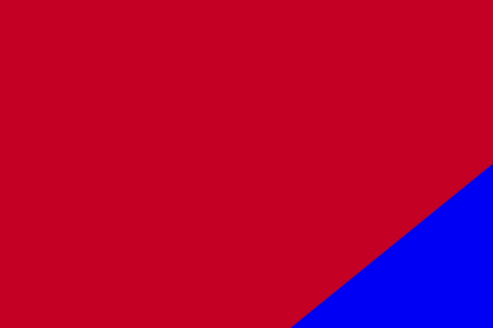 Digital footage of flag of Russia in blue light