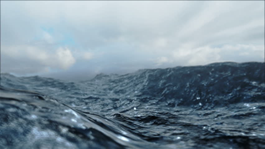 Rough Sea Loop 3D

A loop of big waves in an agitated ocean. Camera goes underwater several times