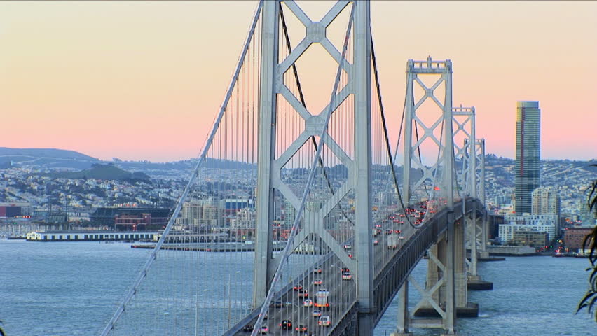 San Francisco seen from the shoreline