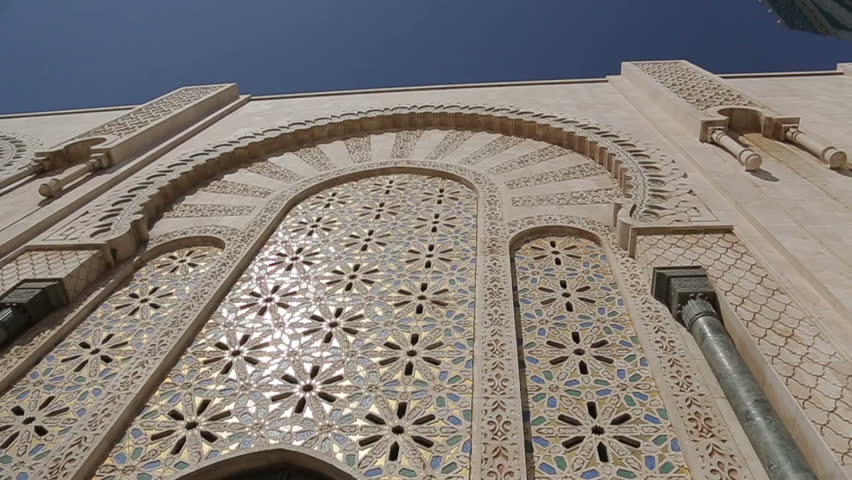 MOROCCO, ??Casablanca - JULE 20:  Hassan II mosque Jule 20, 2012 in Morocco, Casablanca.