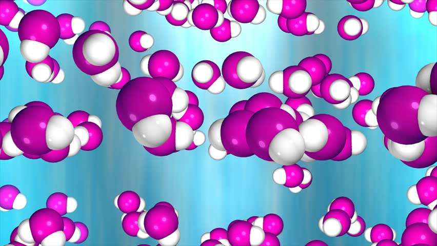 Water molecule.