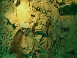 ammunition in ship wreck, umbria, red sea