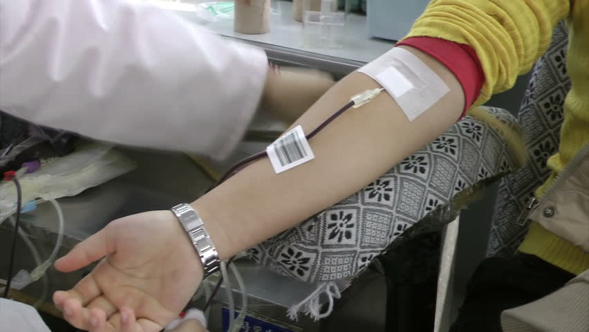Young people in voluntary blood donation