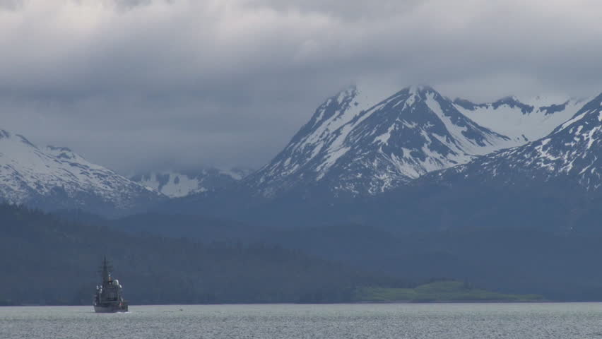 HOMER, AK - CIRCA 2011: The Japanese fleet visits Kachemak Bay.