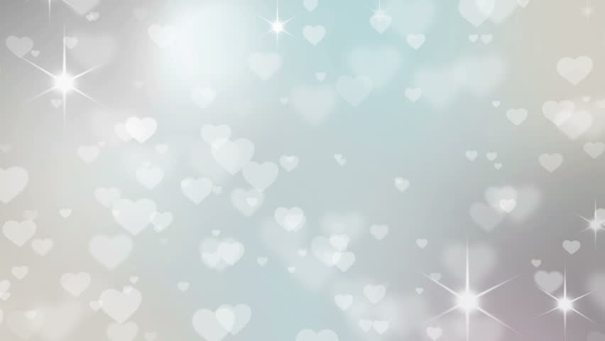Valentine's day background with hearts -  seamless loop
