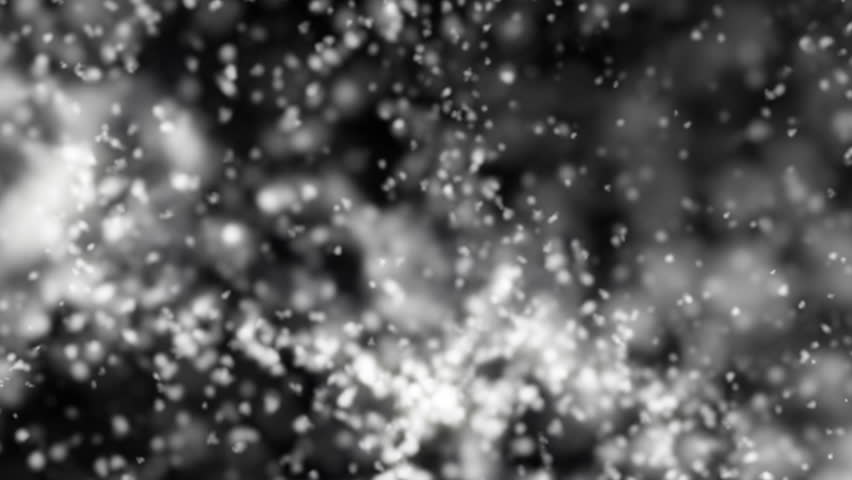 Snowflakes, Shallow Depth Of Field - Intense Snow Video Background Loop /// Turbulent falling snow that shows a considerably shallow depth of field. A very intense and unique look at a winter's night.