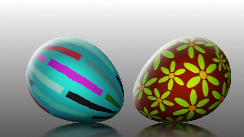 Easter Parade - Funny Easter Video Background Loop /// Rolling Easter eggs.. This is what a real Easter parade should look like :) A stylish and eye-catching animated video background for Easter time.