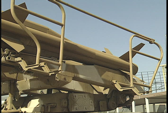 Pan over missiles
