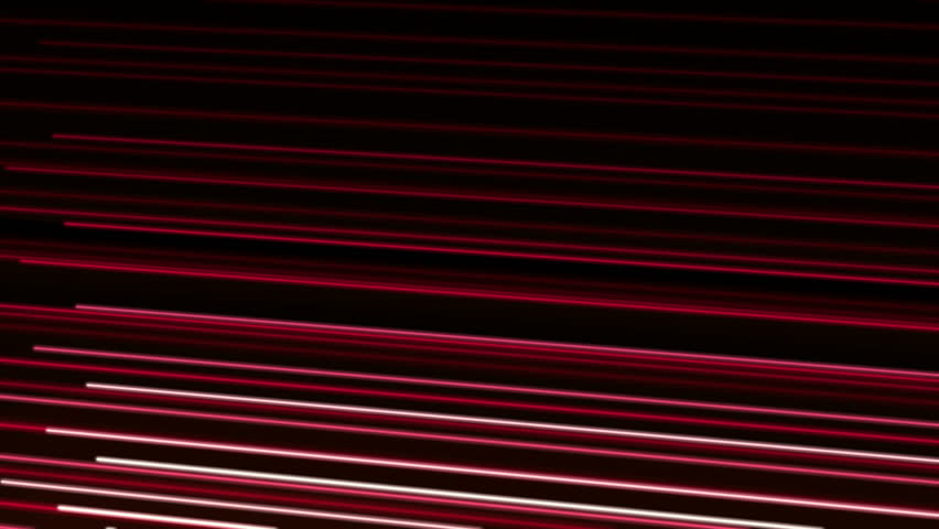 futuristic video animation with moving particle stripe object and lights, loop HD 1080p