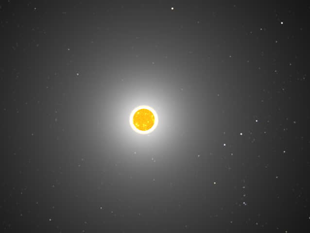 Solar fly-by animation