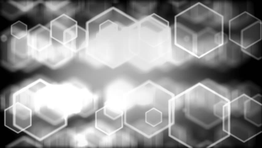 High quality digital background animation, white version