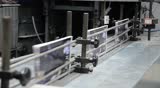 printed book production line into press plant house