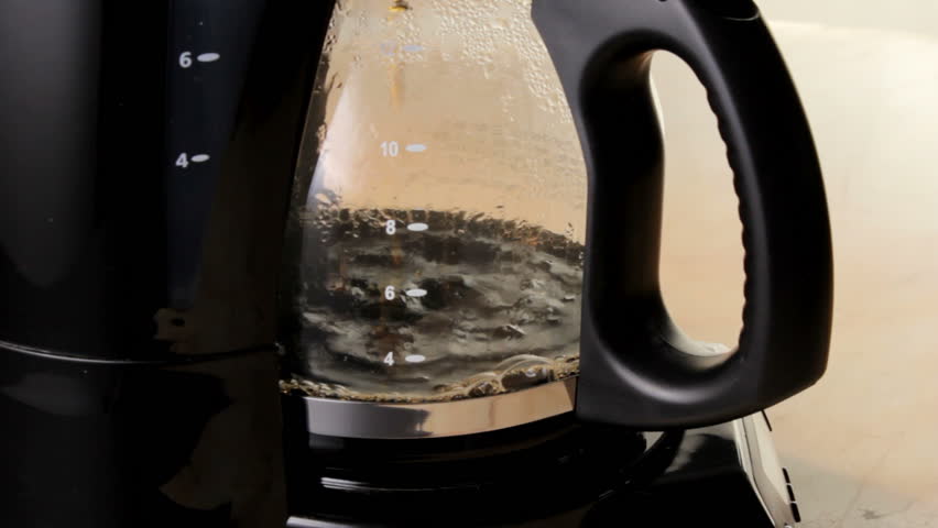 making coffee