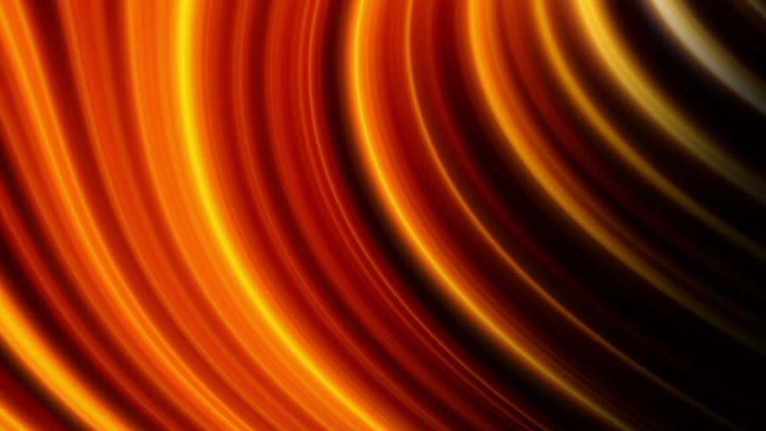 Animation of an abstract glowing background, gold tint
