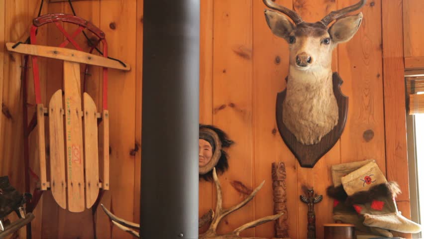 Mt. Washington B.C. Canada - Feb 9 2013 Ski chalet decor