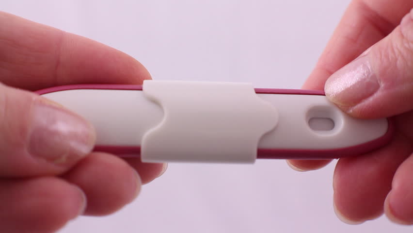 Positive result of pregnancy test
