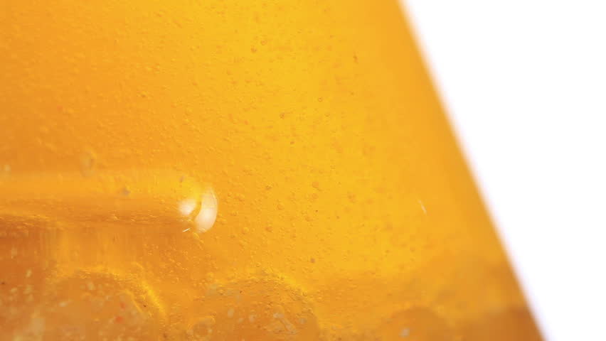 golden mixture in a bottle - chemical mictures