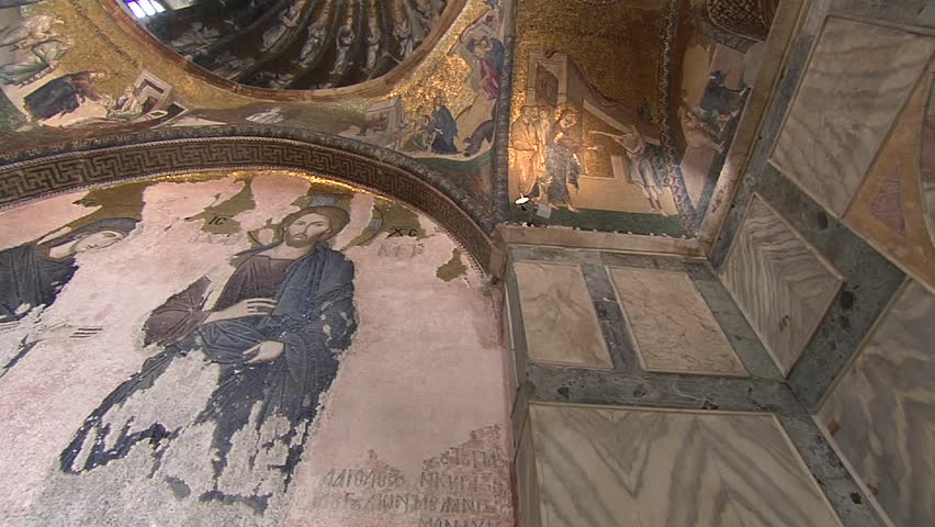 ISTANBUL - CIRCA 2013: The Chora Church in Istanbul, Turkey circa 2013. Originally built as part of a monastery complex outside the walls of Constantinople, to the south of the Golden Horn.