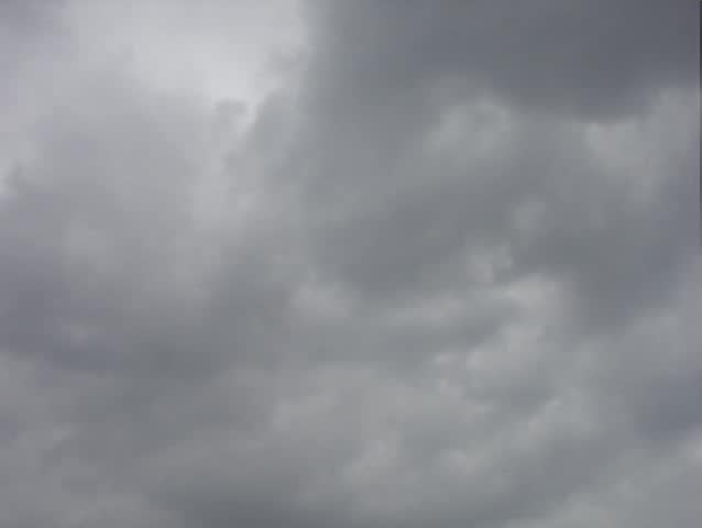 clouds on a gray sky